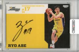 BBM✕B.LEAGUE TRADING CARDS 2024-25 SEASON FAST BREAK 1st Half 阿部諒 直筆サインカード【10/51】 サンロッカーズ渋谷