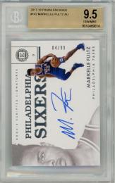 2017-18 Panini Encased Markelle Fultz Autographs RC #142【04/99】【BGS 9.5 GEM MINT】