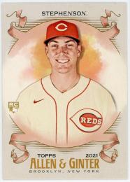 2021 Topps Allen and Ginter #299 Tyler Stephenson RC