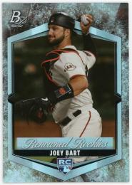 2021 Bowman Platinum Renowned Rookies #RR5 Joey Bart RC