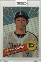 2024 TOPPS 206 NPB 西川龍馬 招き猫パラレル【4/7】 オリックス・バファローズ