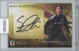 2021 EPOCH 日本代表SE スタンボー華 直筆サインカード 【38/50】