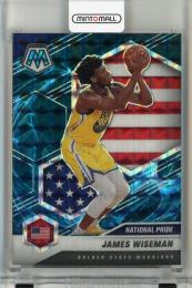 2020-21 Panini Mosaic James Wiseman Genesis RC #260《初期傷あり》
