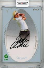 2024 EPOCH JLPGA ROOKIE&WINNERS 酒井千絵 直筆サインカード【26/74】