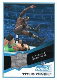 2013 TOPPS WWE  Titus O'Neil Shirt