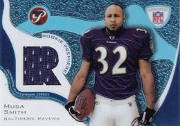 2003 Topps Pristine New Orleans Saints Musa Smith Rookie Premiere Jerseys