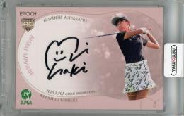 2024 EPOCH JLPGA ROOKIE&WINNERS 上久保実咲 直筆サインカード (RC)【10/15】