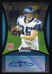 2008 Bowman Chrome Indianapolis Colts Owen Schmitt Rookie Autographs