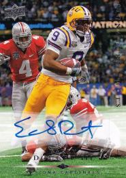 2008 Upper Deck Atlanta Falcons Early Doucet Signature Shots