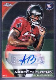 2010 Topps Chrome City Chiefs Arrelious Benn Rookie Autographs