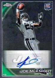 2010 Topps Chrome  Joe McKnight Rookie Autographs