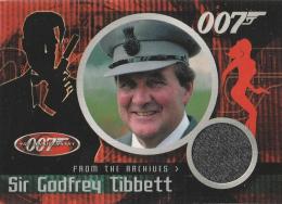 2002 RITTENHOUSE James Bond 40th Anniversary “From the Archives” Costume / Patrick Macnee