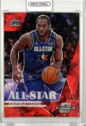 2019-20 Panini Contenders Optic  Kawhi Leonard All-Star Aspirations Cracked Ice Red Prizm