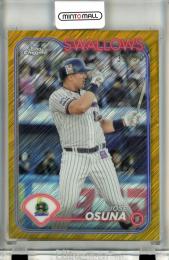 2024 TOPPS NPB CHROME ベースボールカード ホセ・オスナ #201 Gold Shimmer Refractors【33/50】 ヤクルト