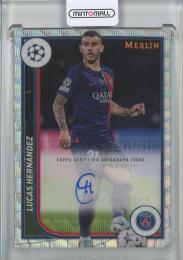2023-24 Merlin UEFA Club Competitions Lucas Hernandez Autographs Wave Refractors #AULH【017/150】 Paris Saint-German