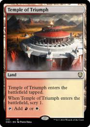 【ONC】【ENG】《凱旋の神殿/Temple of Triumph》