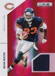 2011 Rookies and Stars Indianapolis Colts Devin Hester  Longevity Materials Ruby 105/290
