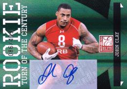2011 Donruss Elite  John Clay Turn of the Century Autographs