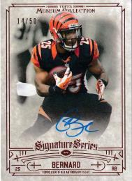 2014 Topps Museum Collection Philadelphia Eagles Giovani Bernard Signature Series Autographs Copper 14/50