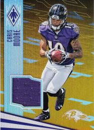 2016 Panini Phoenix  Baltimore Ravens Chris Moore Rookie Jerseys Orangeパラレル版 14/49