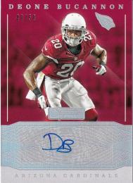 2016 Donruss Signature Series Arizona Cardinals Deone Bucannon Holo Silver 46/50