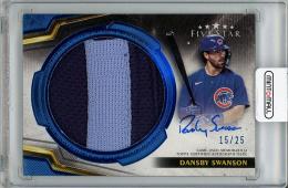 2024 TOPPS Five Star Dansby Swanson Autograph & Game Used Memorabilia (Jumbo Prime)【15/25】