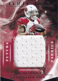 2019 Panini Origins Arizona Cardinals Christian Kirk Future Fabrics 45/49