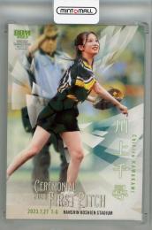 2023 BBM FUSION  川上千尋 始球式カード ホロ版(パラレル版) 131/300