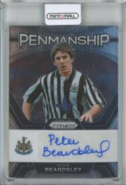 2023-24 Panini Prizm English Premier League Peter Beardsley Penmanship #27 Newcastle United