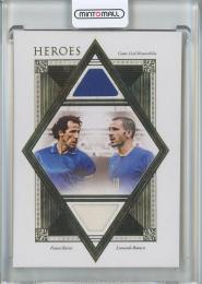 2022 Futera Franco Baresi/Leonardo Bonucci Heroes Italy