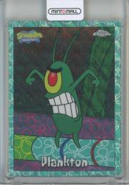 2025 Topps Chrome SpongeBob Squarepants Plankton Flower Cloudfractors #29【53/75】