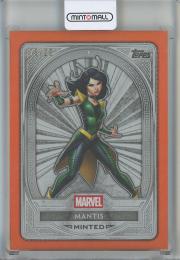2025 Topps Marvel Mint Mantis Orange #63【16/25】
