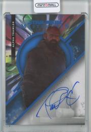 2022 Topps Star Wars Masterwork  Tait Fletcher as Alpha Trawler Autographs Blue Foil Parallels 80/99
