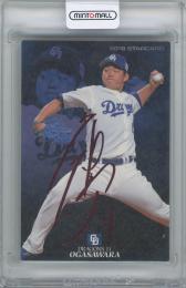 2018 カルビー プロ野球チップス第2弾 / 小笠原慎之介(中日ドラゴンズ) 赤箔サイン入りスターカード