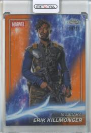 2025 Topps Chrome Marvel Studios Erik Killmonger Orange Refractors #85【08/25】