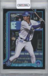 2025 TOPPS Chrome NPB #22 / 梶原昂希(横浜DeNAベイスターズ) Black Refractorsパラレルカード 【03/10】