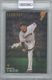 2020 カルビー プロ野球チップス第1弾 / 上原浩治(読売ジャイアンツ) 金箔サイン入りレジェンド引退選手カード