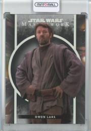 2022 Topps Star Wars Masterwork  Owen Lars Base #64 Black Parallels(Lastナンバー!) 5/5
