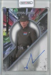 2022 Topps Star Wars Masterwork  Richard Brake as Valin Hess Autographs
