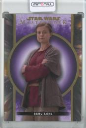 2022 Topps Star Wars Masterwork  Beru Lars Base #65 Purple Parallels 41/50