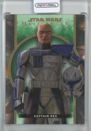 2022 Topps Star Wars Masterwork  Captain Rex Base #57 Green Parallels 40/99