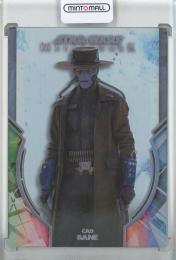 2022 Topps Star Wars Masterwork  Cad Bane Bounty Hunting: A Complicated Profession Rainbow Foil Parallels 210/299
