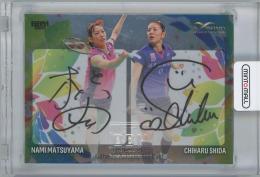 2025 BBM INFINITY / 志田千陽 & 松山奈未(バドミントン) スペシャルコンボ直筆サインカード 【1/5】