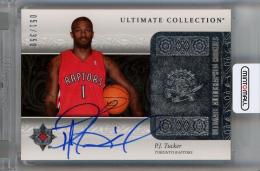 2006-07 Upper Deck Ultimate Collection  P.J. Tucker Auto RC #206 051/350