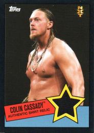 2015 TOPPS WWE Heritage  Colin Cassady Event Used Shirt 26/50