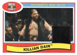 2018 TOPPS WWE Heritage  Killian Dain Event Used Canvas Mat 117/299