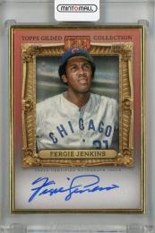 2024 Topps Gilded Collection Fergie Jenkins Gold Framed Hall of Famers Autographs Rose Gold #HAFA-FJ 【46/50】 Chicago Cubs
