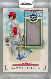 2024 Panini Boys of Summer Sammy Stafura Prospect Material Signatures #7 Auto 【56/99】 Cincinnati Reds