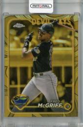 2024 Topps Gilded Collection Fred McGriff Base #112 ※汚れあり【49/99】 Tampa Bay Devil Rays