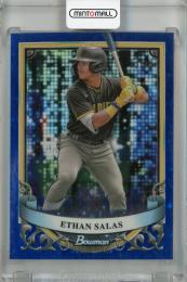 2024 Topps Bowman Sterling Ethan Salas Base Prospects Blue #BSP-49【13/25】 San Diego Padres